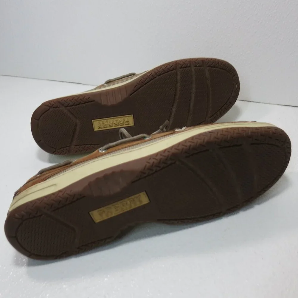 Sperry Top-Sider Men's Nubuck Leather Deck Boat Men's Footwear Shoes Size 11 W